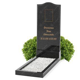 Вертикальный одиночный памятник В-11