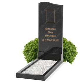 Вертикальный одиночный памятник В-12