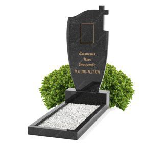 Вертикальный одиночный памятник В-14