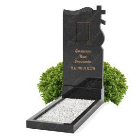 Вертикальный одиночный памятник В-15