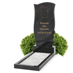 Вертикальный одиночный памятник В-3