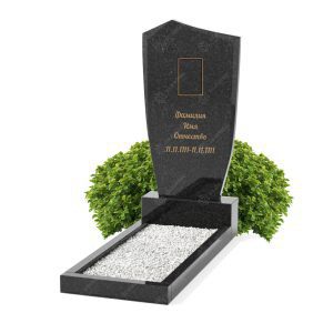 Вертикальный одиночный памятник В-25