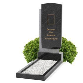 Вертикальный одиночный памятник В-27