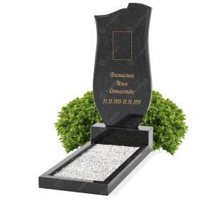 Вертикальный одиночный памятник В-2