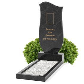 Вертикальный одиночный памятник В-7