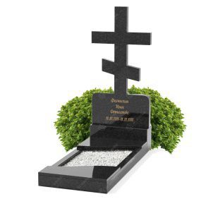 Вертикальный одиночный памятник В-23