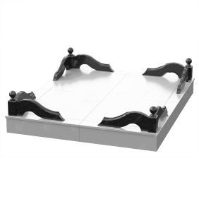 Гранитная ограда ОГ-12