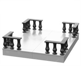 Гранитная ограда ОГ-13